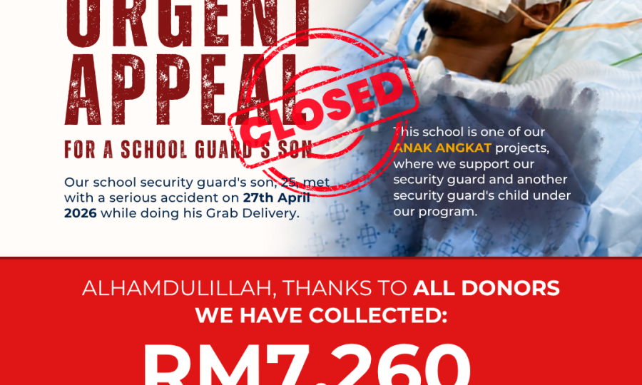 Update Urgent Appeal School Guard son